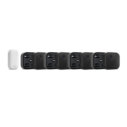 Blink-Kamera Outdoor 4 + Batterie-Erweiterungspack | Kabellose intelligente HD-Sicherheitskamera, vier Jahre Batterielaufzeit… – Ansicht 1