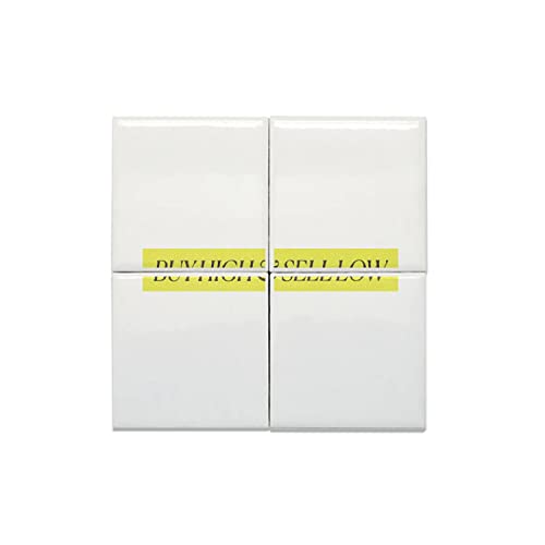 Cadeau crypto trading lot de 4 carreaux céramique humour Bitcoin