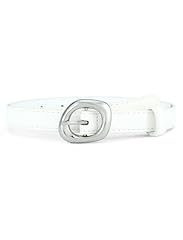A_white_silver Buckle