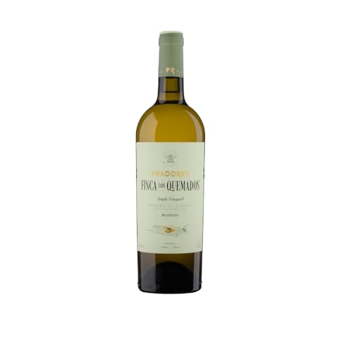 PRADOREY Finca los Quemados - Vino Blanco - Ribera del Duero - La expresión más pura de la variedad Albillo - 1 Botella - 0,75 L (2024)