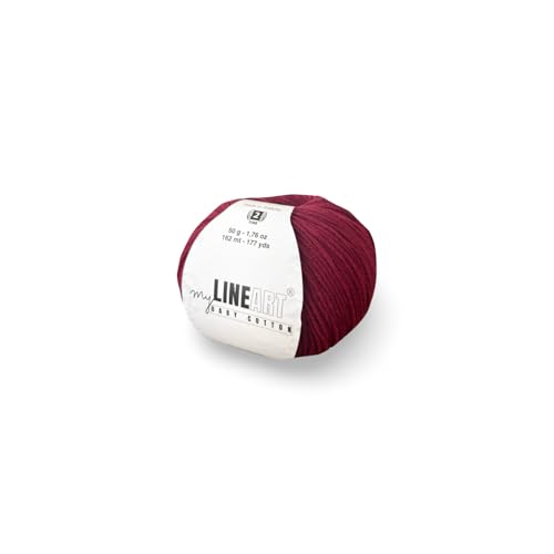 MyLineArt Baby Cotton Yarn, 55% Cotton 45% Acrylic, Fine (2)