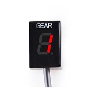 GUICFRF Digital Ganganzeige Motorrad 1-6 Level