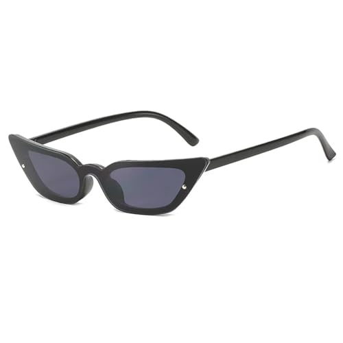 Lunettes de soleil œil de chat femme vintage orange punk UV400 accessoire mode tendance