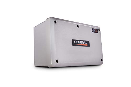 Generac 7006 100 Amp Load Manager - Efficient Load Prioritization and Wire-Free Technology for Reliable Power Management - Lock-Feature and LED Status Display for Convenient Operation - Gray