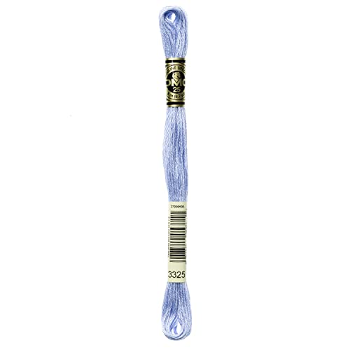 Image of DMC 6-Strand Embroidery Cotton Floss, Light Baby Blue