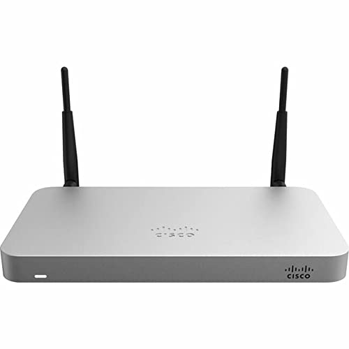Cisco Meraki MX64W-HW Cloud Managed Firewall Security Appliance w/ Power Adapter [Unclaimed & No...