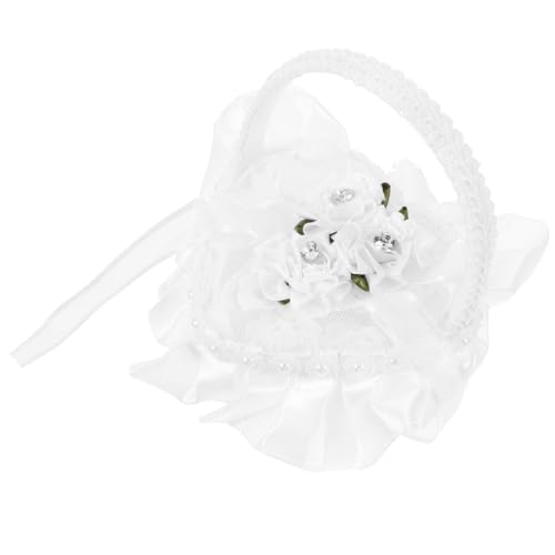 CIMAXIC Slim Engagement Ring Box Pillow Heart-Shaped Ring Holder for Wedding Decor