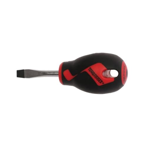 Teng Tools 6.5mm / 1/4 Inch x 38mm / 1.5 Inch Long Flat Type Slotted Head Screwdriver - MD928N