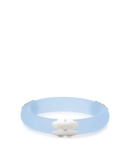 kate spade new york Heritage Bloom Hinged Bangle, One Size, CUBIC ZIRCONIA, BRASS, ACETATE, Cubic Zirconia