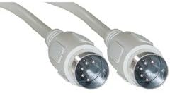 QUALCONNECT at Keyboard Cable, Din5 Male, 5 Conductor, Straight, 6 ft