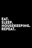  Architecture Project Book - Eat Sleep Housekeeping Repeat Graphic: Daily Writing Notebook Log for Architects - Architecture Project Book To Keep a Track Of all Your Projects,Personalized