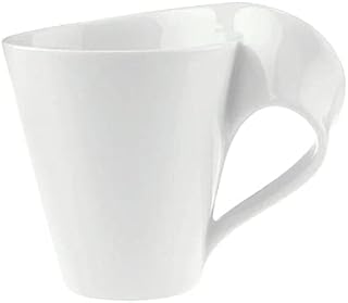 Villeroy & Boch - NewWave Caffè Mug with Handle, premium porcelain, dishwasher and microwave safe, white, 300 ml