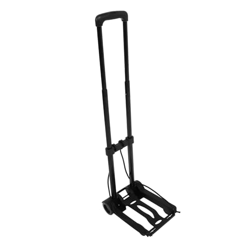 Operitacx Carrello Pieghevole Per Spesa Con Ruote Struttura Robusta e Manico Trolley Portatile Per Trasporto e Shopping Facile Da Riporre e Trasportare Capacità Elevata e Base Rinforzata