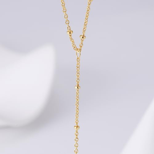 Elegant Gold Hand Chain Bracelets for Women – Dainty 14K Gold & Sterling Silver Stackable Jewelry by Mridiya - Image 6