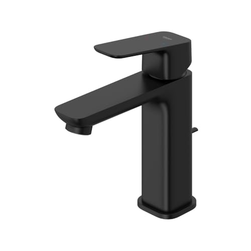 Grohe 1019202430 Cubeo Single Hole Single Handle M-Size Bathroom Faucet, 1.2 GPM, Matte Black thumbnail 6