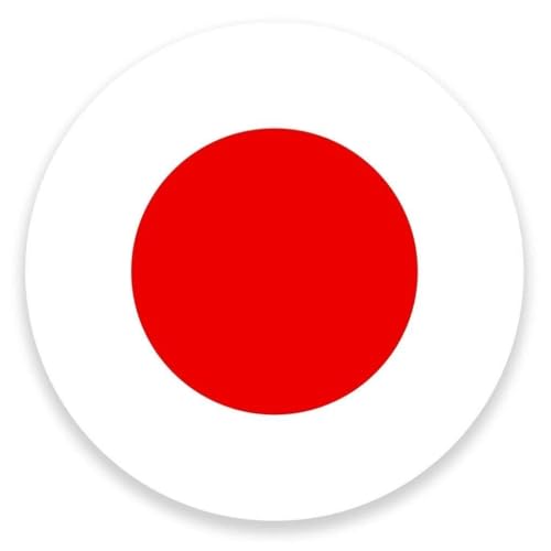 Japan Flag Round Metal 0.75" Lapel Pin Hat Shirt Pin Tie Tack Pinback3