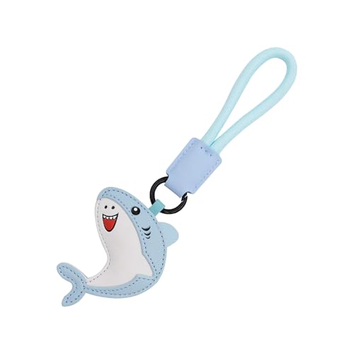 Charme Sac Dauphin Baleine Requin | Pendentif Animal Pour Anneau A Clés | Porte-Clés Cuir Mignon Pour Cartable Enfxants Et Adultes Décxoration Bagage