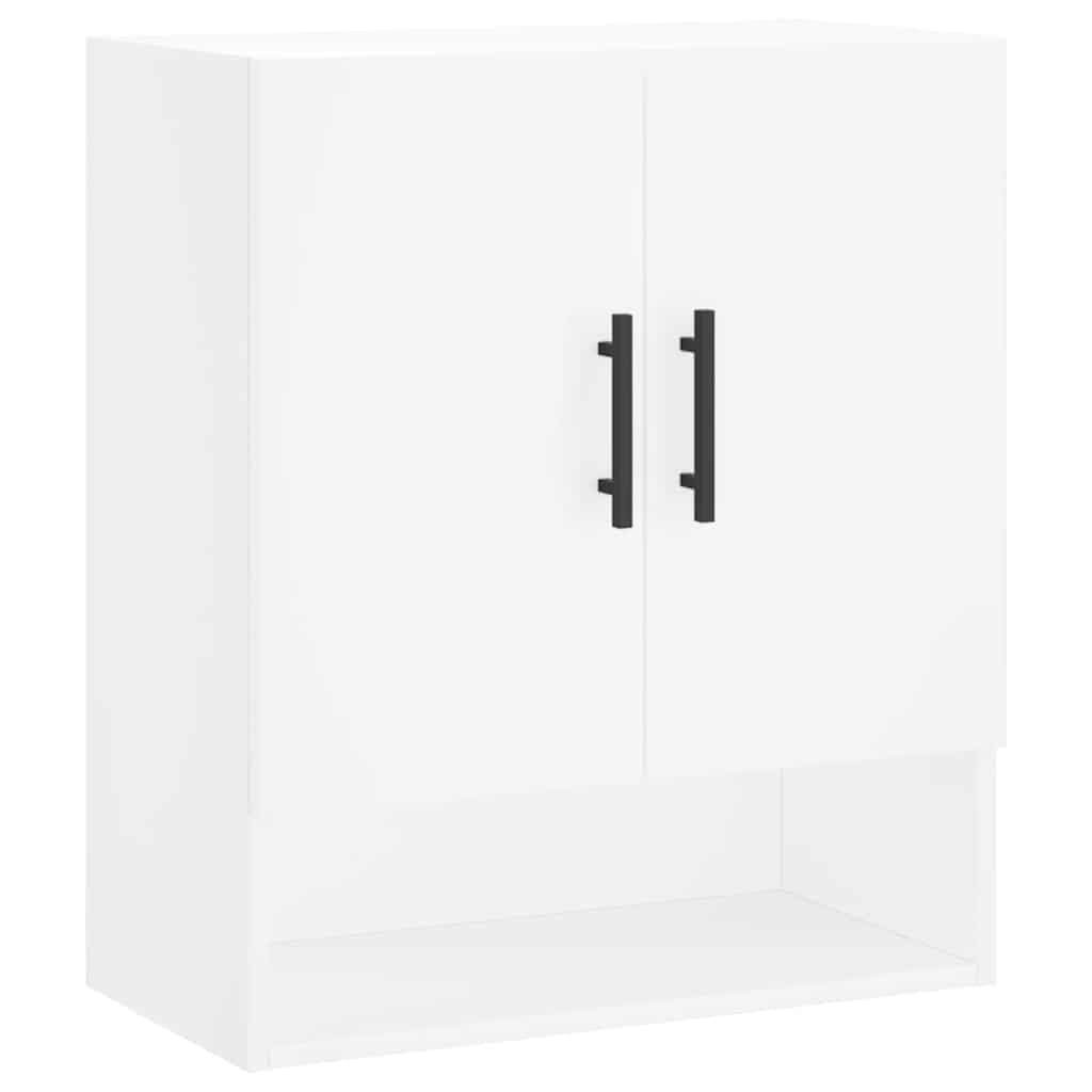 Armadietto a Muro Bianco 60x31x70 cm Legno Multistrato