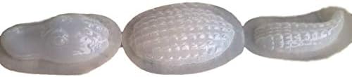 Small 3 Piece Alligator Plastic Craft Mold Set to Make Using Concrete or Plaster 7017