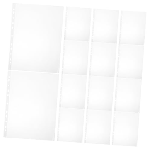 Garneck 100pcs Number Bib Holder PVC Material Bib Bag for Sports Race Bib Display Organizer