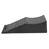 MaxxHaul 50979 Tandem Trailer Ramp (1Pc) – 5.5' Lift Height, 20,000 lbs Capacity, Non-Slip Durable PP Construction – Ideal for RVs, Campers, Trailers, and Tire Maintenance