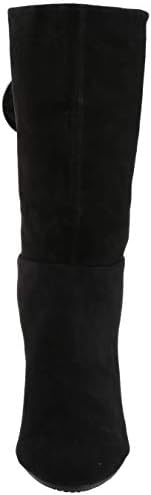 Aerosoles Women's Backstage Mid Calf Boot, Black Suede, 11 M US | Image 1