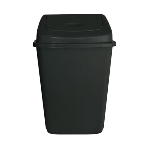 VTL® 60 Litre Black Plastic Swing Bin Cover