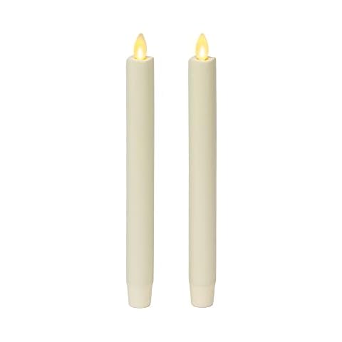 Luminara Moving Flame LED Taper Candles Set Cover