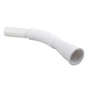 NEW WARE Flexible PVC White Hose Waste Pipe for Bathroom Wash Basin Kitchen Sink Heavy Duty 1 1/4