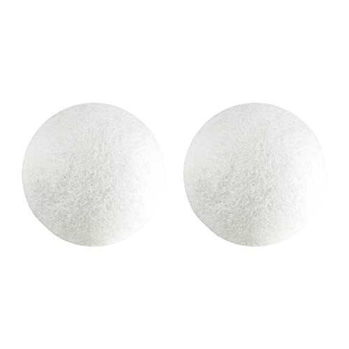 FOBOLE Séchage des vêtements 2/4/6 pcs/Pack 5cm Boule de séchage de Laine Produits de blanchisserie(2 pcs-no Pattern) Cover