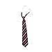 XUYUH Tie Fashion Neckties for Students Zipper/Elastic Band/Self Tie Type Necktie British Style Girl Boys Uniform Accessories, 30cm
