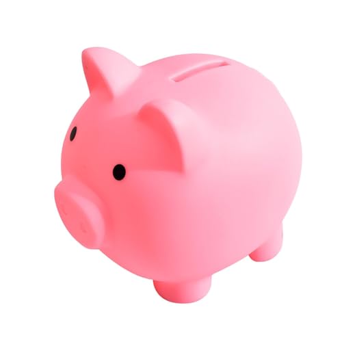 Salvadanaio A Forma Di Maiale,Asudaro Salvadanaio Giocattoli Statua Salvadanaio In Plastica Salvadanaio Maialino Per Bambini Per Ragazze, Ragazzi Salvadanaio Forma Di Maiale Squisita