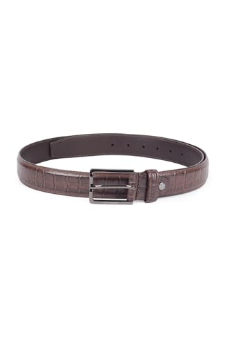 Image of Peter England Men's Leather Everyday Formal Belt