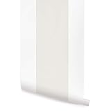 Vertical Stripe Bold Peel and Stick Wallpaper (6 Pack (2x9 feet), Beige)