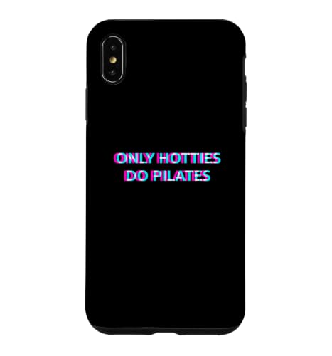Only Hotties Do Pilates Workout Matching Women �X�}�z�P�[�X iPhone XS Max �p