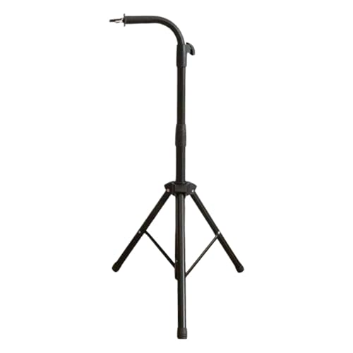 Support pour carillon à base stable et chevalet de montage en métal noir
