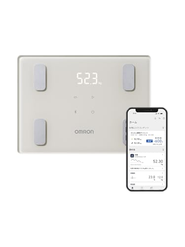 オムロン 体重 体組成計 カラダスキャン モカベージュ KRD-403T-BG...