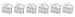 MAVEA 105731 Maxtra 6-Pack Replacement Filter for MAVEA Water Filtration Pitcher