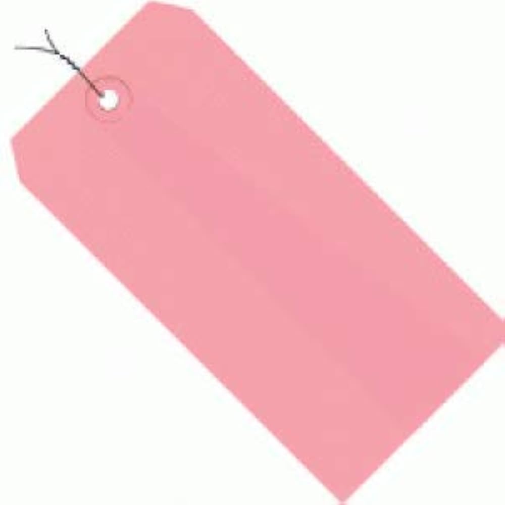 #pnkタグ検索用ページ Amazon | #1 ピンク色発送タグ ワイヤー付き タグのサイズ：2 3