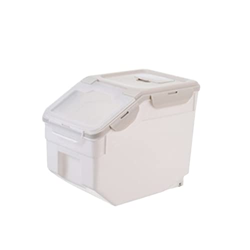 Toddmomy Cat Food Holder Dog Storage Container Airtight Pet Food Bin Sealing Barrel