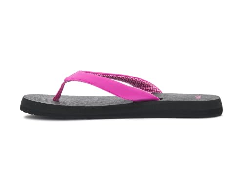 Image of Sanuk Yoga Serenity Flip Flops for Women - Yoga Mat Footbed Sandals