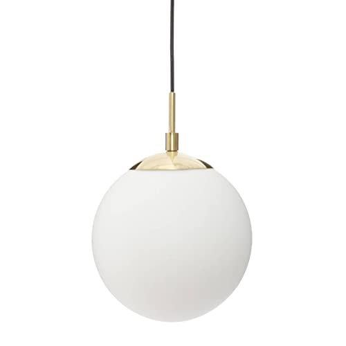 Atmosphera - Suspension boule Dris - métal doré D20 cm