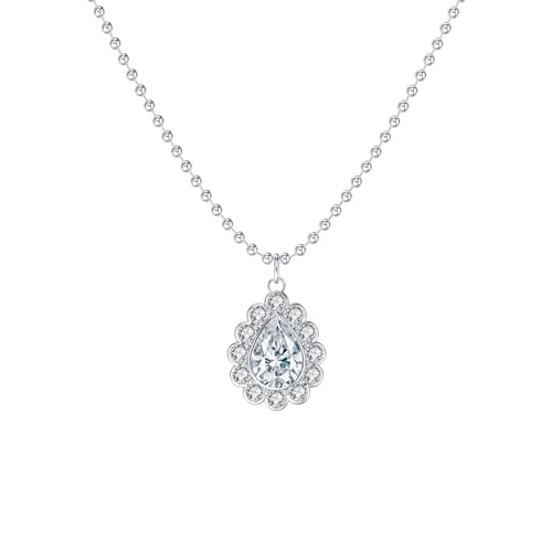 Collier en argent sterling 925 élégant à porter au quotidien ou pour le bureau