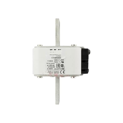 Fusible 170M6668 de puissance industrielle aR corps carre taille 3