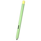 Dual Color Silicone Sleeve Case Cover for Samsung Galaxy Tab S6 Lite S Pen,Non-Slip Smooth Grip Holder Protective Skin Case Compatible with Galaxy Tab S6 Lite S Pen (Green) -  LOVE MEI