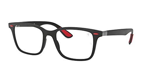 Ray-Ban 0RX7144M F602 Rx7144M Scuderia Ferrari Collection Square Prescription Eyeglass Frames cover