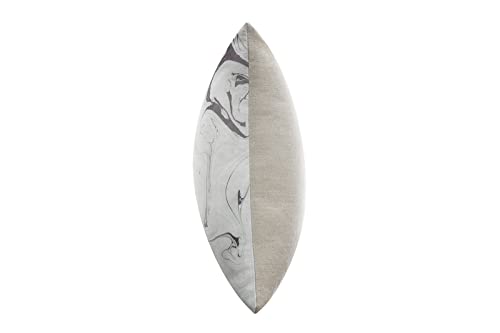 Aitliving Marbling Cushion Cover Decorative Pillowcase 50X50cm Grey/Beige 20"x20" Mable Ink Multicoloured Throw Pillow Shell Abstract Painted Ocean Art Cotton Print Cotton Canvas/Cotton Linen - Image 4