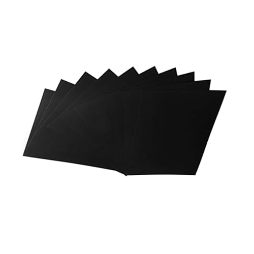 Papier cartonné noir épais NUOBESTY 50 pièces pour loisirs créatifs