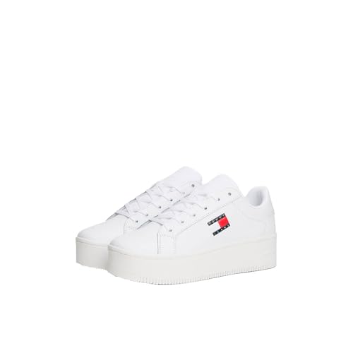 Basket Blanche En0en02932 Femme Tommy Jeans