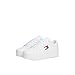 Tommy Jeans Donna Sneakers con Suola Alta con Plateau, Bianco (White), 39